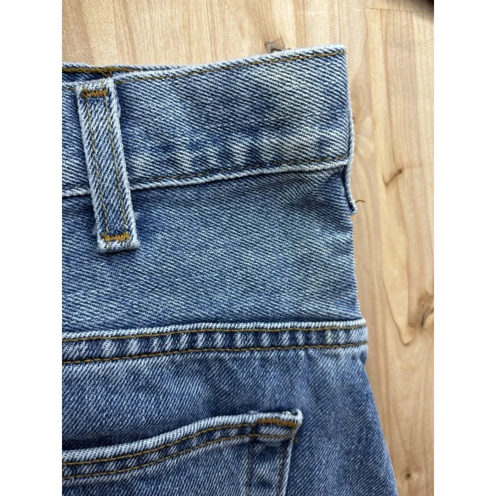 Levi's Men 38x30 Relaxed Fit 550 Straight Jeans Blue Denim 100% Cotton